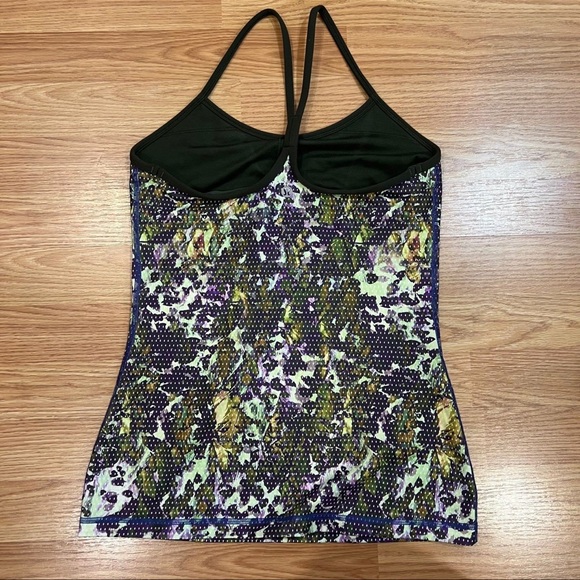 LULULEMON GREEN PURPLE TANK TOP WOMEN SIZE 6 - Picture 7 of 8